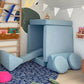 SHAPPY PLAY SOFA ORIGINAL MINI or MAXY - soft blue