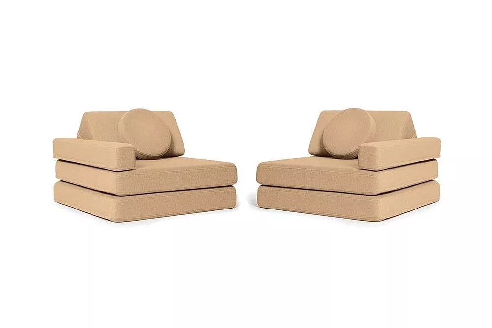 SHAPPY PLAY SOFA ORIGINAL MINI or MAXY - camel