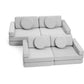 SHAPPY PLAY SOFA ORIGINAL MINI or MAXY - soft grey