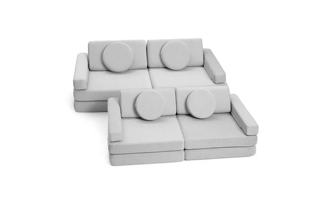 SHAPPY PLAY SOFA ORIGINAL MINI or MAXY - soft grey