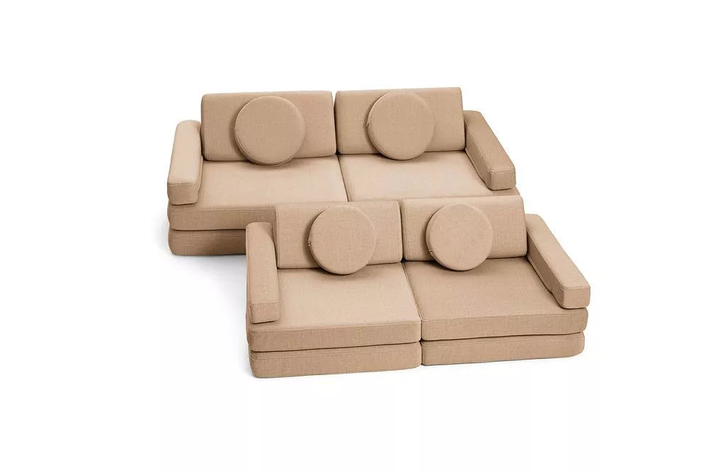 SHAPPY PLAY SOFA ORIGINAL MINI or MAXY - camel