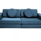 SHAPPY PLAY SOFA ORIGINAL MINI or  MAXY - dark blue