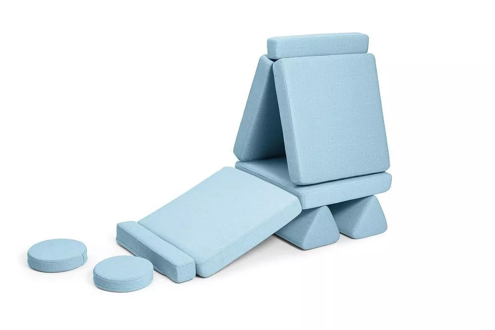 SHAPPY PLAY SOFA ORIGINAL MINI or MAXY - soft blue