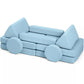 SHAPPY PLAY SOFA ORIGINAL MINI or MAXY - soft blue