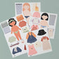 MAGNETIC DOLL - DRESSING SILHOUETTES - GIRLS