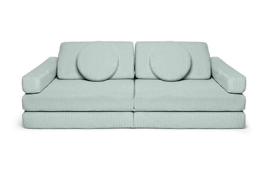 SHAPPY Play Sofa PURE CORD - Mini + Maxy - peppermint