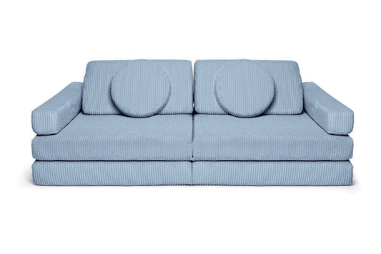 SHAPPY Play Sofa PURE CORD - sky sugar