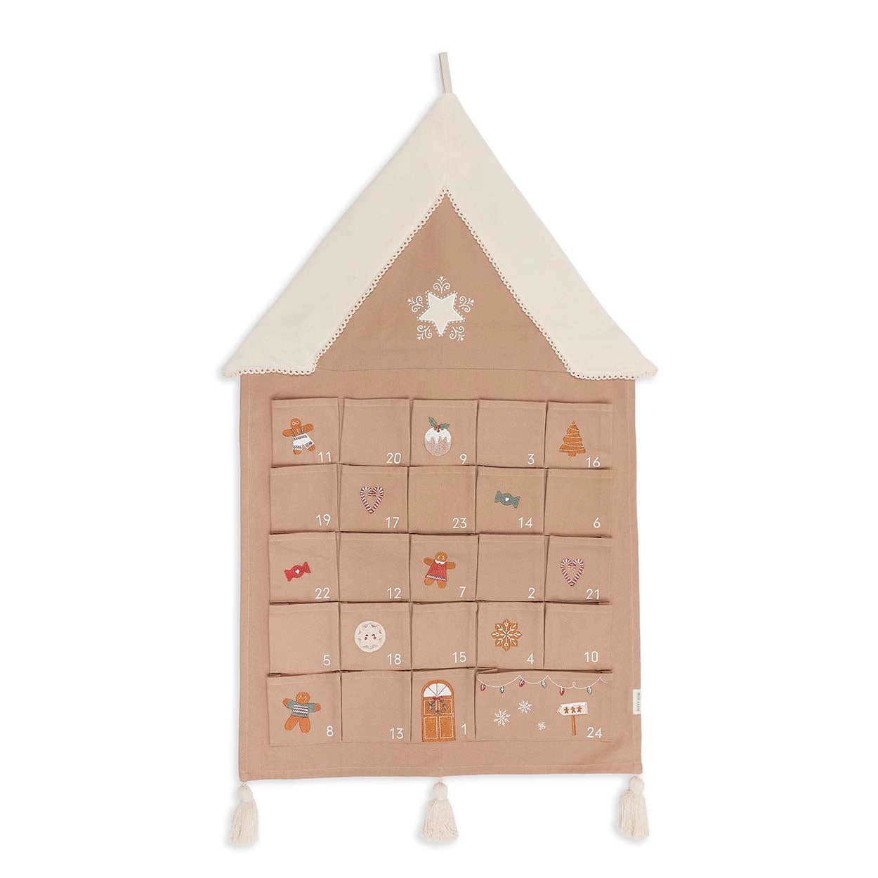 Christmas Advent Calendar - Gingerbread House