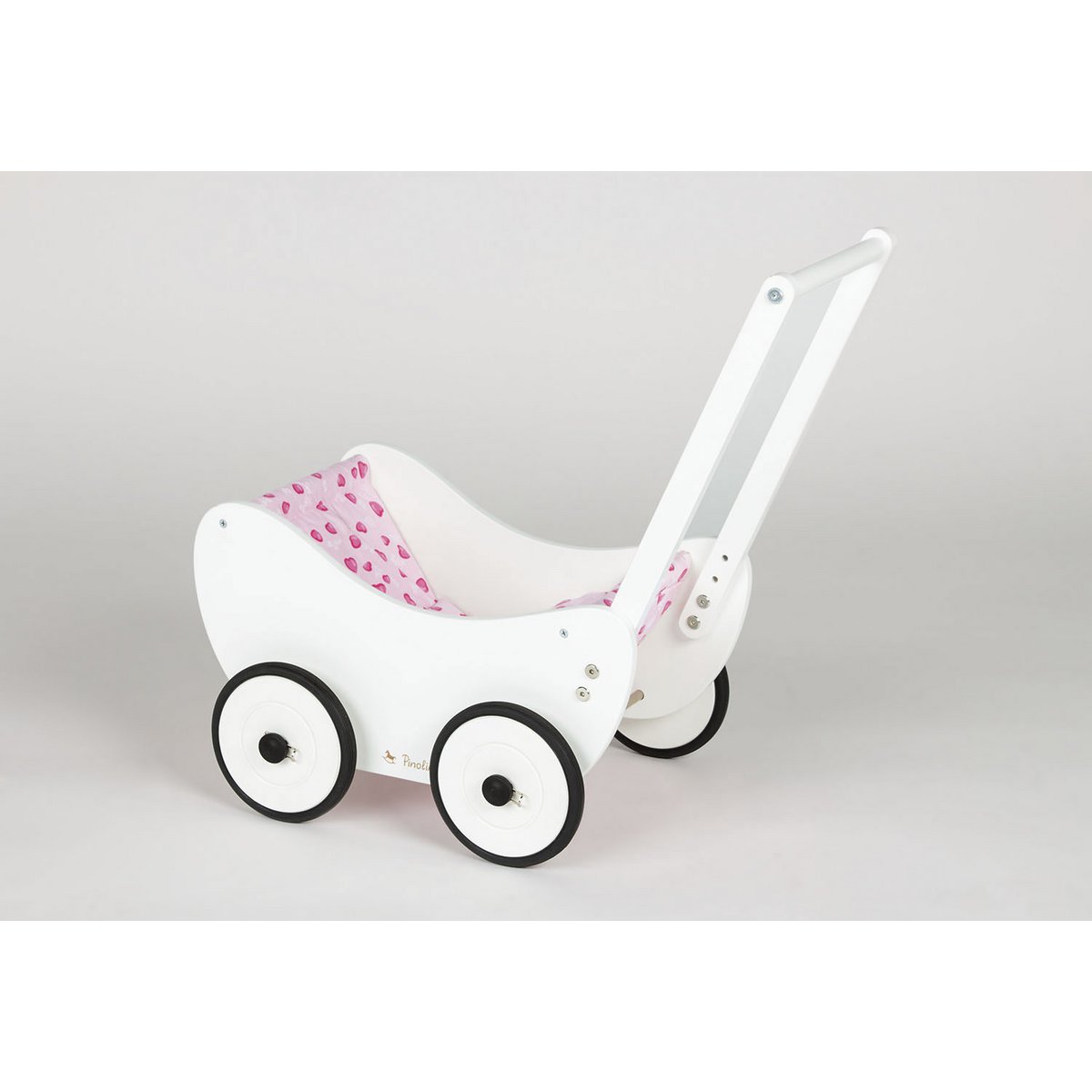 Doll’s pram 'Trixi', white, 2 parts