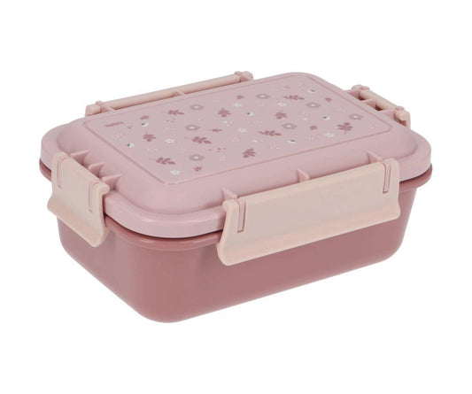 Bento Leaves Pink Lunch Box