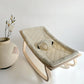 Baby Rocker with Play Arch - Ivory White