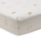 Fitted Sheet Jersey 60x120cm Happy Miffy - Nougat