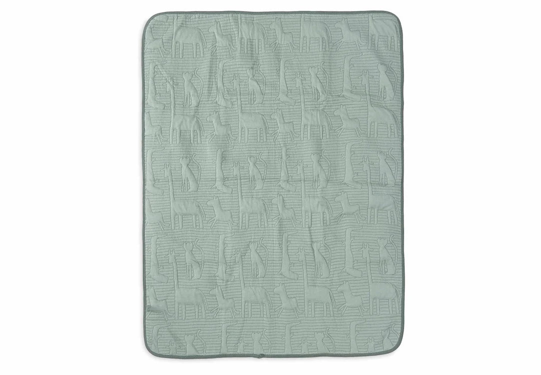 Blanket Cradle Jungle Jambo - Ash Green/Laurel