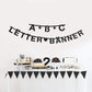 DIY Letter Garland Gold Letter Garland Alphabet Banner