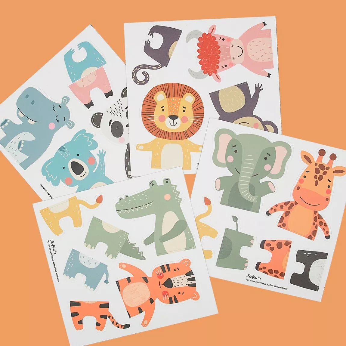 Magnetic Puzzle - Animal magnetic puzzle