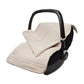 Footmuff for Car Seat Stroller Pure Knit - Nougat