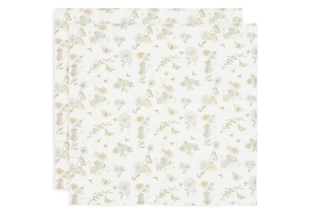 Cloth Muslin 70x70cm - Dreamy Mouse - 2 Pack