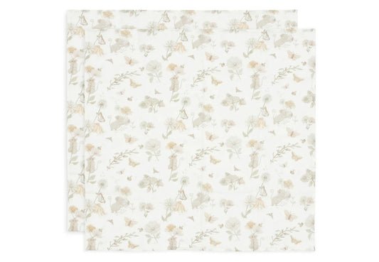 Cloth Muslin 70x70cm - Dreamy Mouse - 2 Pack