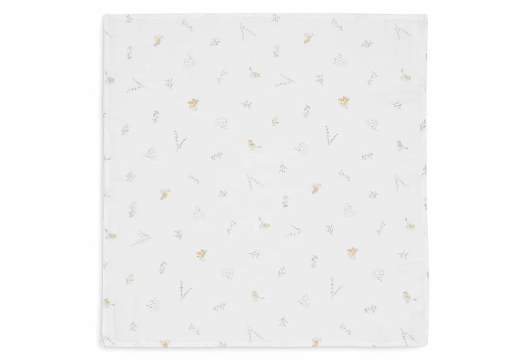 Cloth Muslin 70x70cm - Lovely Birds - 3 Pack