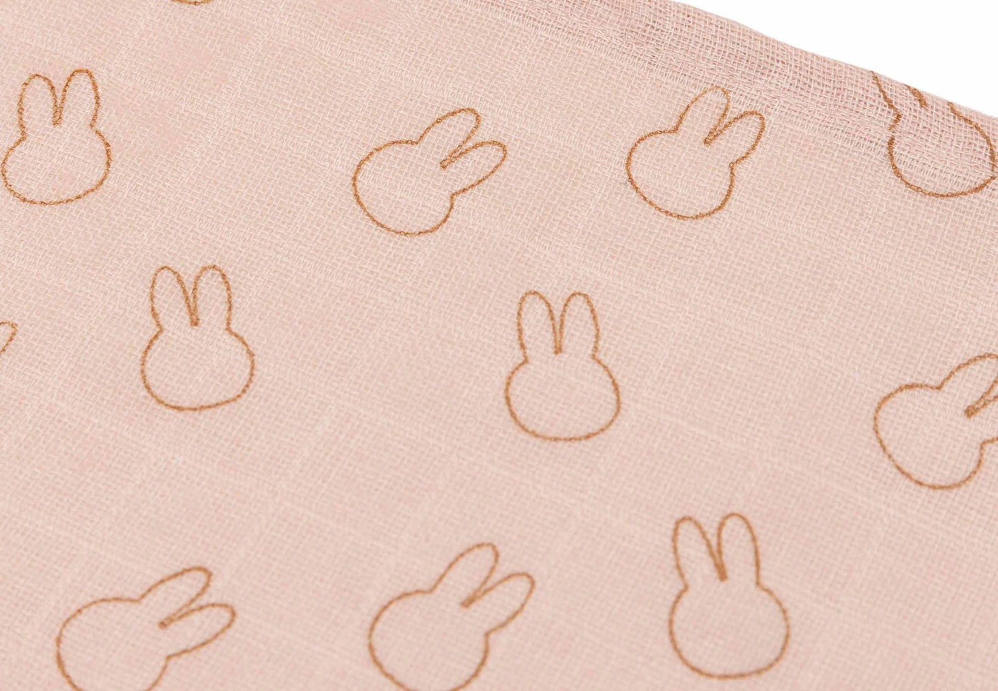 Cloth Muslin 70x70cm Miffy Silhouettes - Wild Rose - 3 Pack