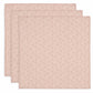 Cloth Muslin 70x70cm Miffy Silhouettes - Wild Rose - 3 Pack