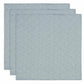 Cloth Muslin 70x70cm Miffy Silhouettes - Sea Green - 3 Pack