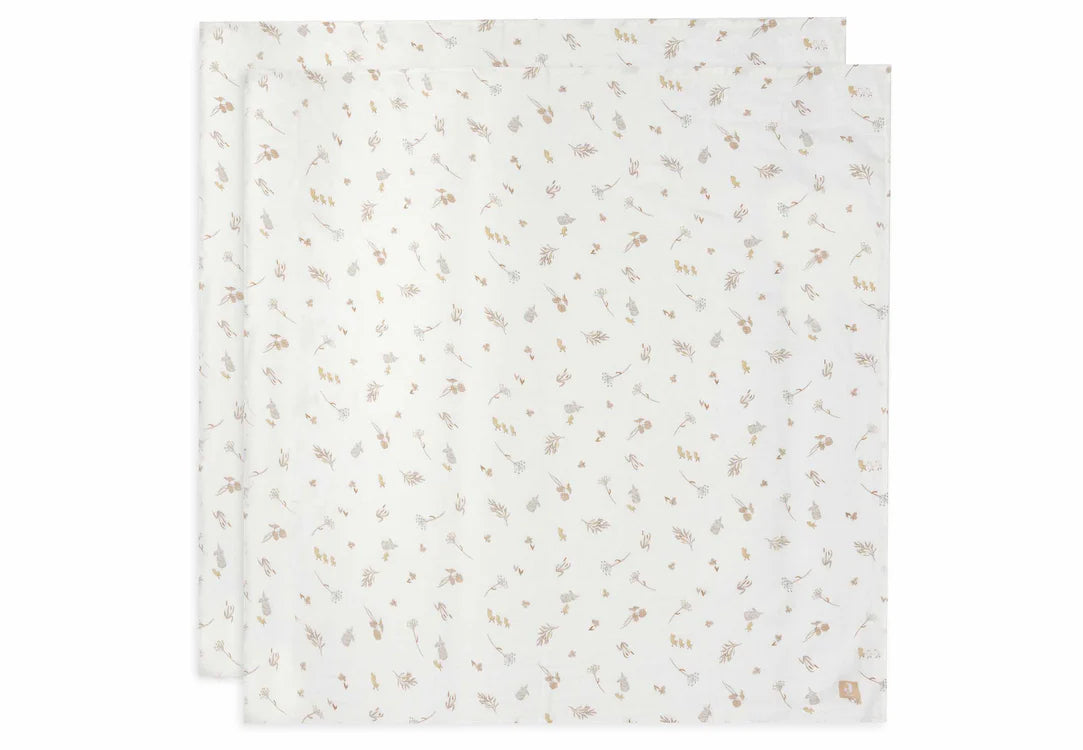 Swaddle Muslin 115x115cm - Riverside - 2 Pack