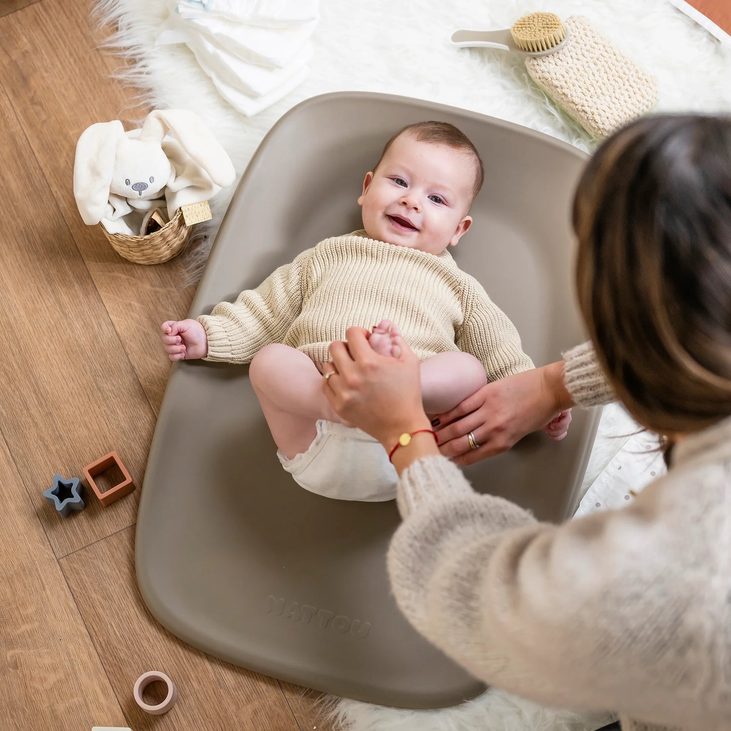 Changing Pad Softy - Taupe