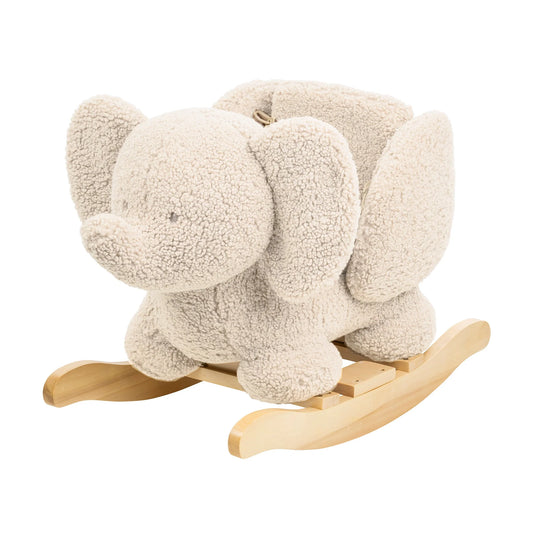 Rocking Toy elephant Teddy - ecru