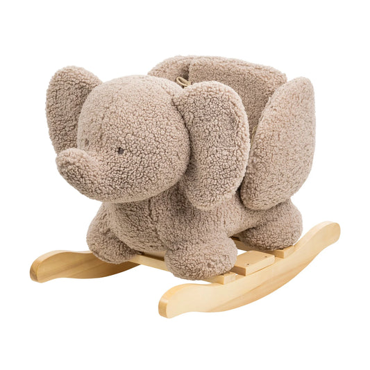Rocking Toy elephant Teddy - taupe