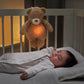 Night Light - Cuddly Bear, Sleepy - Tan