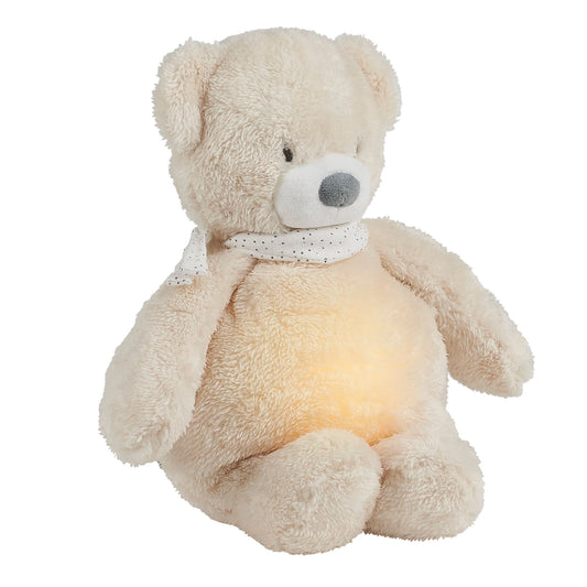 Night Light - Cuddly Bear, Sleepy - Ecru