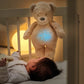 Night Light - Cuddly Bear, Sleepy - Ecru