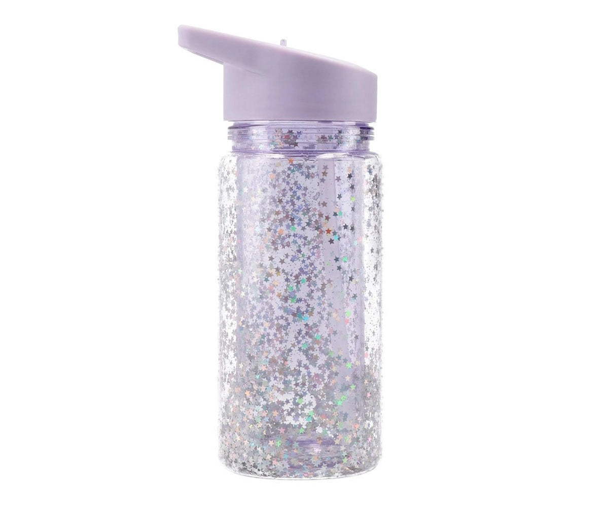 Glitter Stars Lilac Bottle