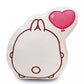 Cuddly toy MOLANG cushion 35x30x8cm