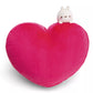 MOLANG heart-shaped pillow 42x27cm with MOLANG soft toy 10cm