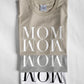 Mom Wow T-Shirt - Melange Grey