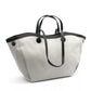 Canvas basket bag