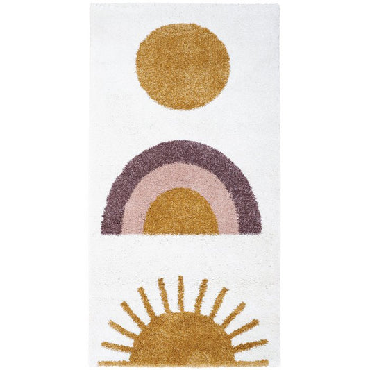 SUNSHINE rainbow girl rug