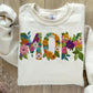 Floral Embroidery Mama Sweatshirt, Mothers Day Shirt