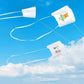 Small Handy DIY Pocket Kite, 80 x 48 cm
