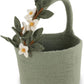 Easter felt basket with flowers