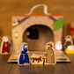 Wooden Nativity Advent Calendar with Carry Play-Case
