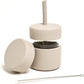 Kids Glass Cup with Straw and Food Container  - Forever Young