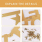 DIY Letter Garland Gold Letter Garland Alphabet Banner