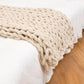 Children's Chenile Chunky knit blanket