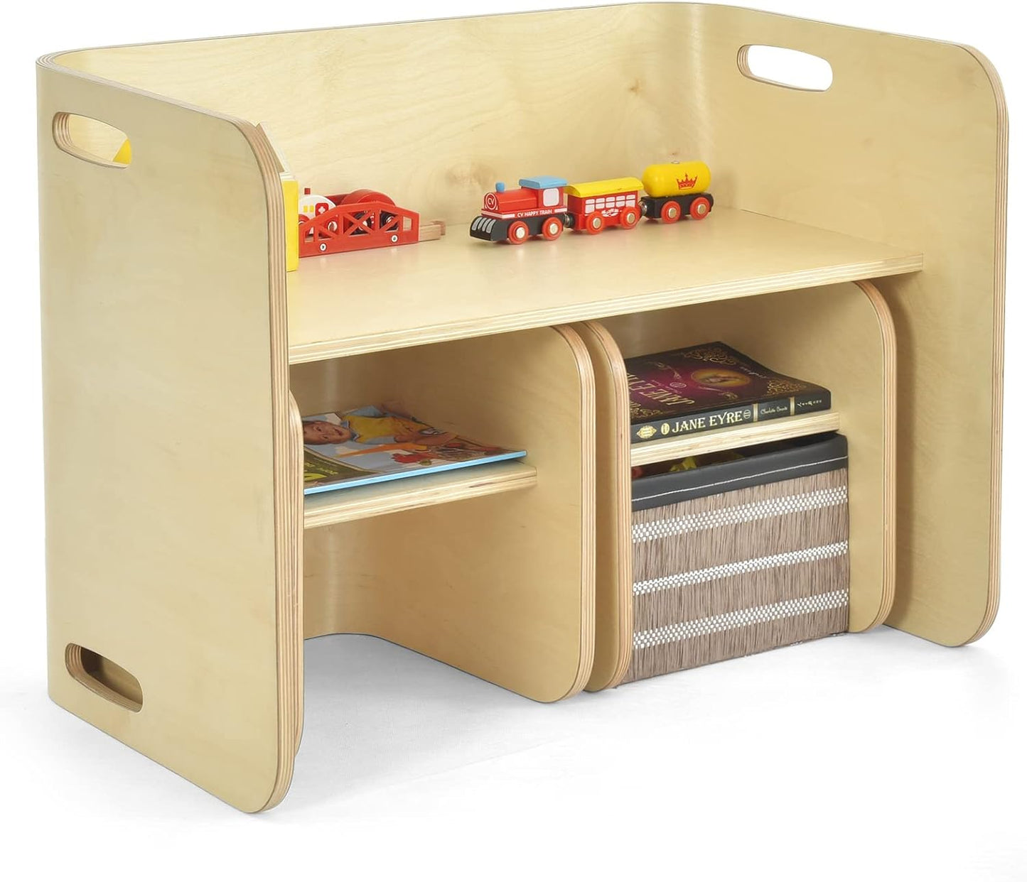 Multifunctional Children's Table with 2 Chairs