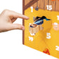 Wooden Nativity Advent Calendar with Carry Play-Case