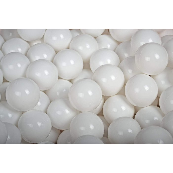 Velvet Ball Pit - Graphite with white balls