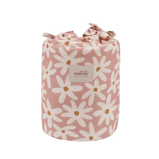 COT BUMPER - BLUSH DAISIES - 210cm